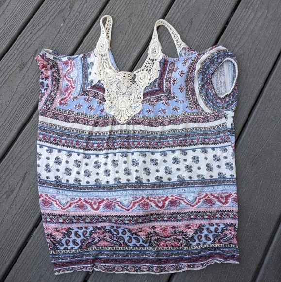 Off Shoulder Boho Tee - Picture 5 of 5